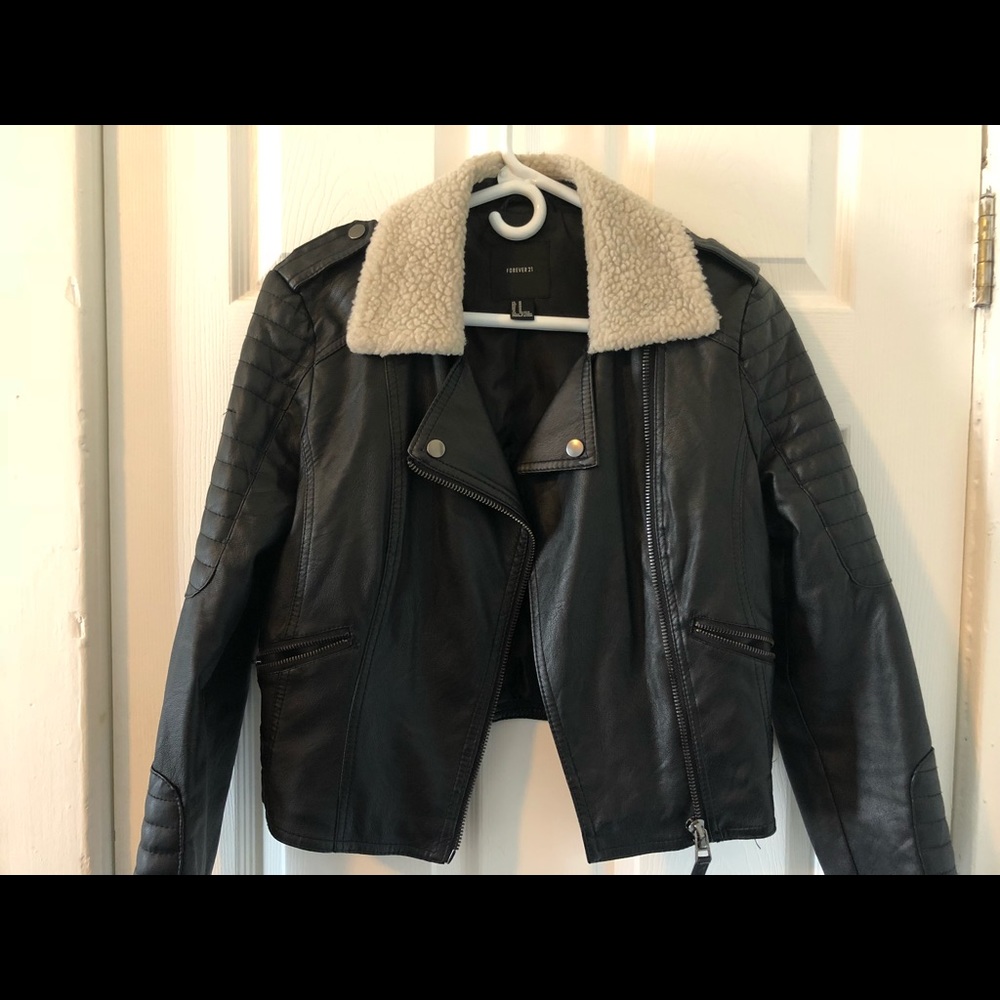 Leather jacket